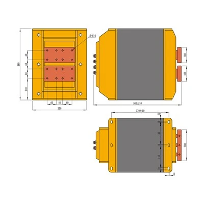 30000J Hochfrequenz-Schweißgerät-Energiespeichertransformator